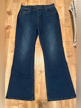 🧡 ✨Yoga Jeans Dark Wash Bootcut Denim (Size 32 / 14)
